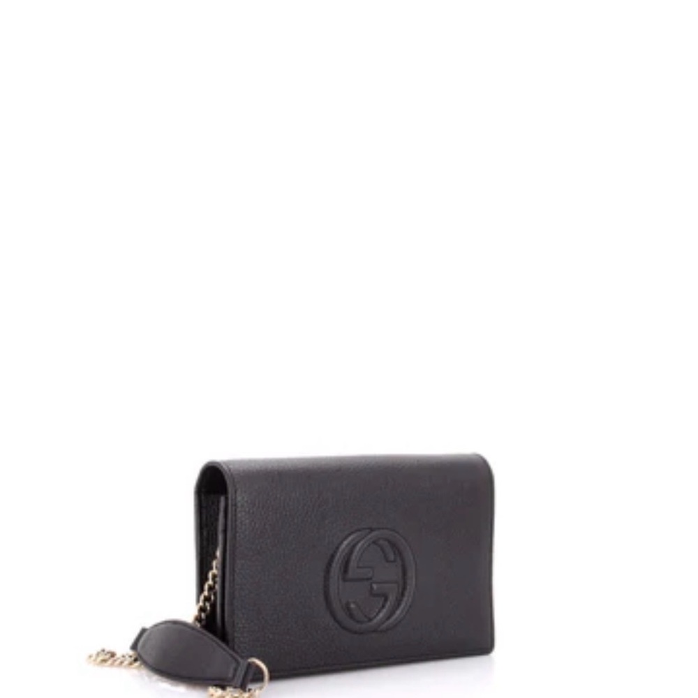 Gucci TIMELESS soho Black Leather Crossbody Bag - Picture 3 of 9